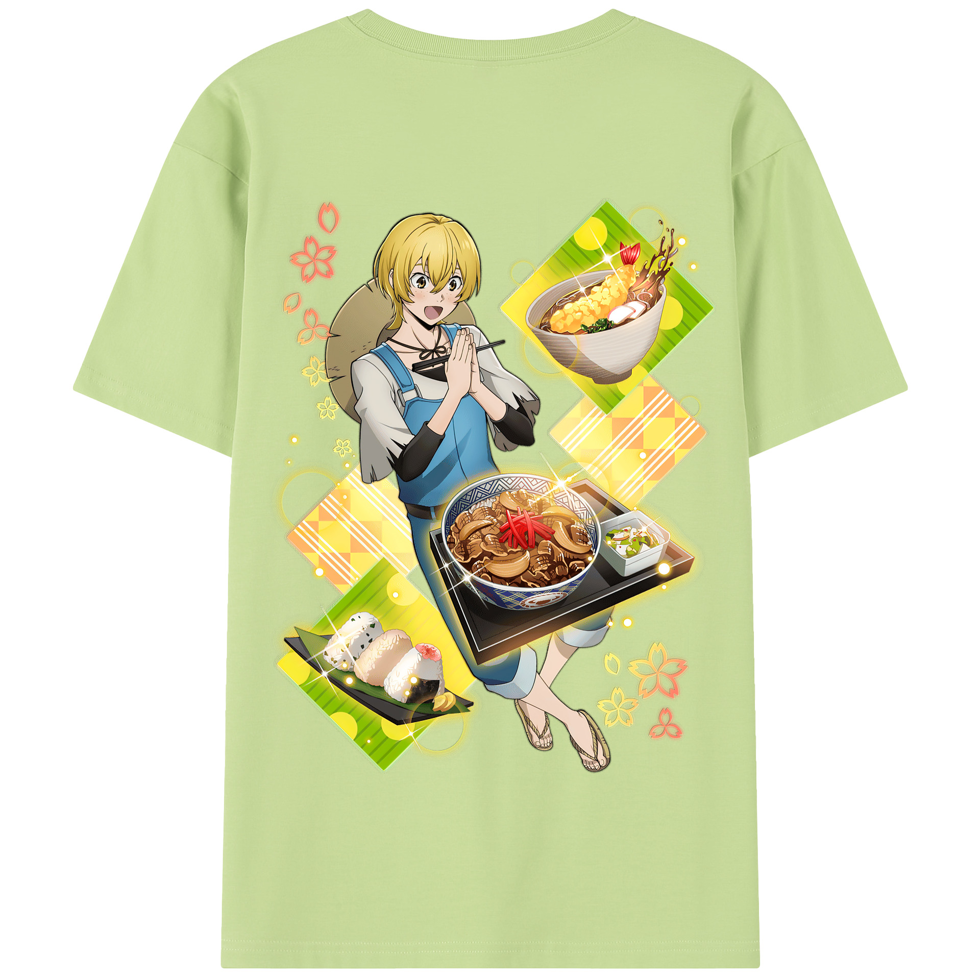 （画像用） 文豪ストレイドッグス Bungo Stray Dogs 綿100％半袖Tシャツ（背面プリント）